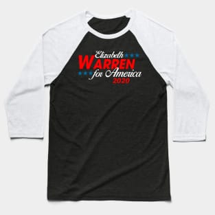 Vote Elizabeth Warren 2020 Democrat President Campaign Baseball T-Shirt